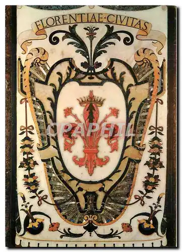 Cartes postales moderne Firenze - Cappelle Meducee Embleme de Florence - Mosaique