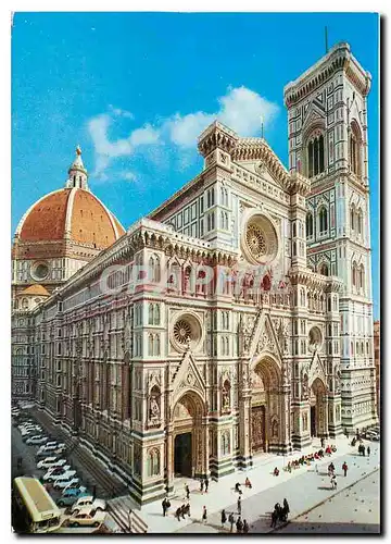 Cartes postales moderne Firenze - Citta d'Incanto La Cathedrale et le Clocher de Giotto