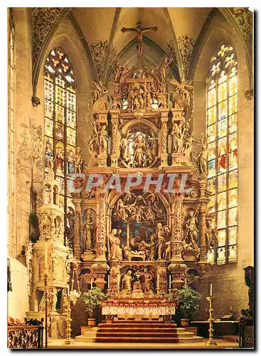 Cartes postales moderne Ueberlingen am Bodensee Nikolaus-Muenster Hochaltar von Jorg Zirn (1613-18)