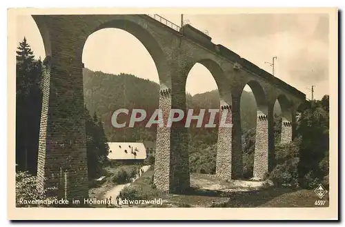 Cartes postales moderne Ravennabruecke im Hoellental (Schwarzwald)