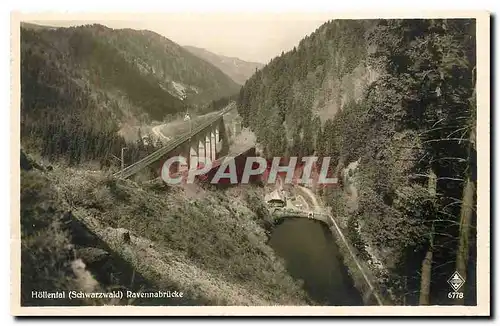 Cartes postales moderne Hoellental (Schwarzwald) Ravennabruecke