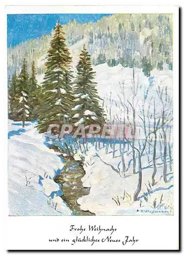 Cartes postales moderne Frohe Weihnacht und ein glueckliches Neues Jahr