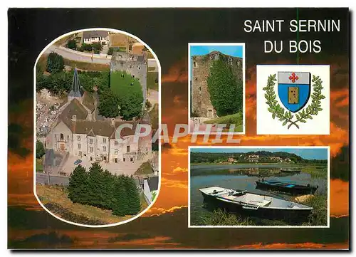 Cartes postales moderne Saint Sernin du Bois