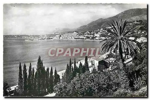 Cartes postales moderne Menton Vue generale