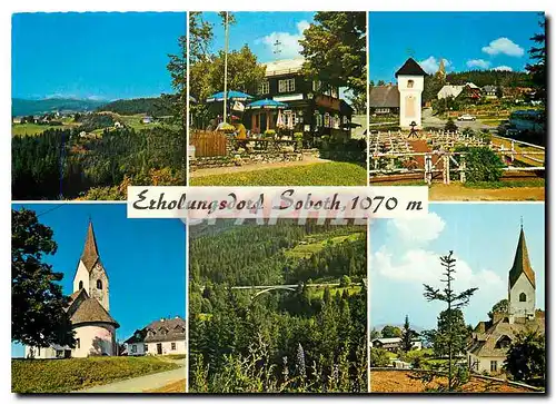 Cartes postales moderne Erholungsort Soboth 1070 m