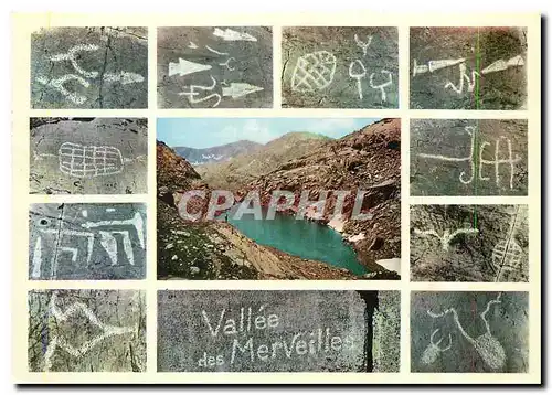 Cartes postales moderne Vallee des Merveilles