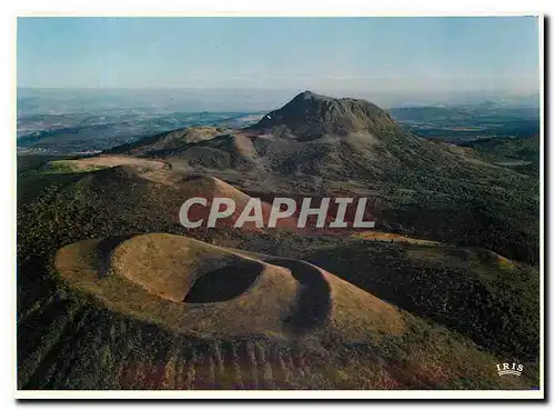 Cartes postales moderne Auvergne En avion sur les Monts-Dome