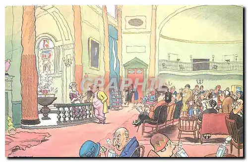 Cartes postales moderne The man who asked for A Double Scotch in the Grand Pump Room at Bath