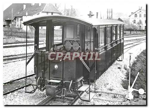 Cartes postales moderne Voiture selon AS 11 a Yverdon en 1897