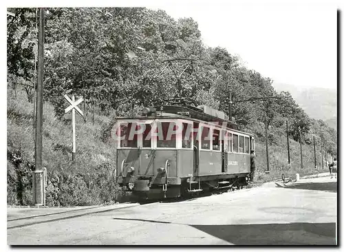 Cartes postales moderne L'ABFe 4/4 3 arrivant a Canobbio 21.5.1967