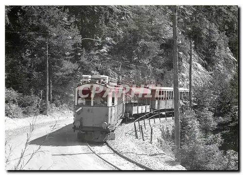 Cartes postales moderne Sur la route en dessous d'Albinen 15.4.1967