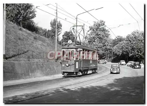 Cartes postales moderne Train pour St-Georges a la route de Lancy 16.9.1971