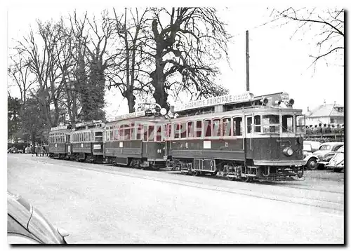 Cartes postales moderne Automotrices au stade de Frontenex Mars 1956