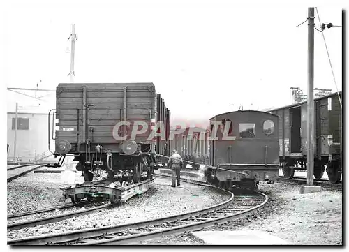 Cartes postales moderne Manoeuvres au cable a la fosse de Mett 11.4.1967