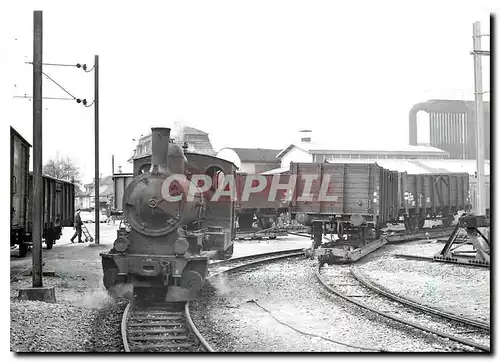 Cartes postales moderne En gare de Mett G 3/3 8 ex LEB 11.4.1967