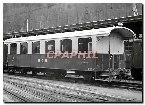 Cartes postales moderne Voiture B3 29 a Interlaken-Ost 28.3.1964