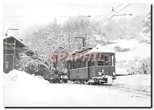 Cartes postales moderne Be 2/3 18 ex TL + L216 au Pont-Neuf 17.2.1985