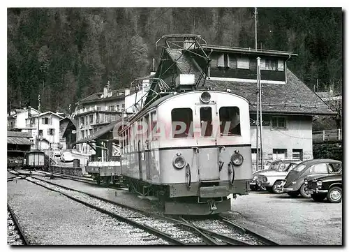 Cartes postales moderne Train pour les Diablerets manoeuvrant au Sepey 10.5.1969