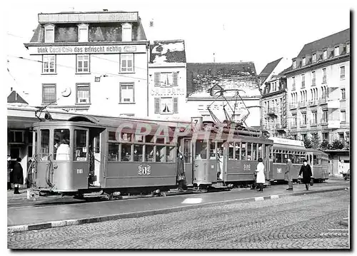 Cartes postales moderne Croisement a la Barfuesserplatz 4.1.1968