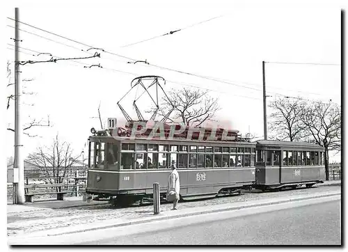 Moderne Karte Be 4/4 400 a la Muenchensteinerstrasse 25.3.1968