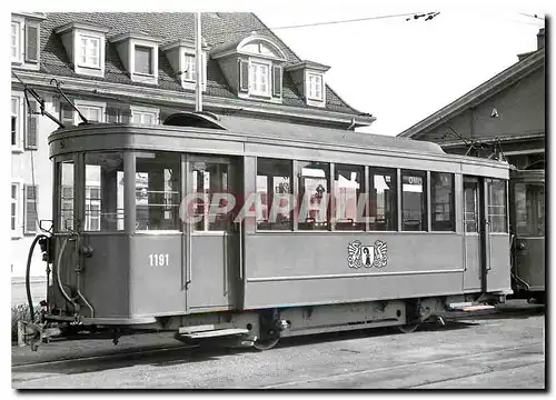 Cartes postales moderne B2 1191 (1188-1199) au depot de la Muenchensteinerstrasse 25.3.1968