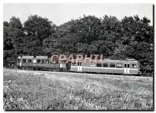 Moderne Karte Entre Trelex et Givrins transfert lors de sa livraison de la Be 4/4 201 par l'ABDe 4/4 5 25.9.19