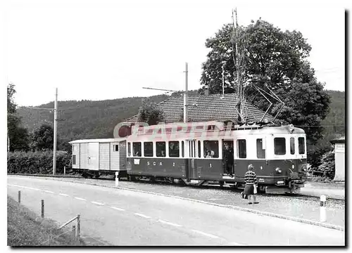 Cartes postales moderne Train pour Gais a Hebrig sur la ligne d'Altstaetten 15.8.1967