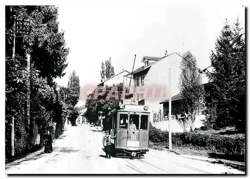 Cartes postales moderne Ce 2/2 111 au Grand-Lancy vers 1925