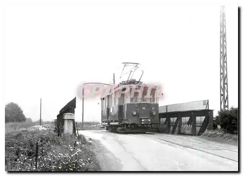 Moderne Karte BDe 2/4 102 sur le Pont de St-Triphon-Gare 30.8.1970