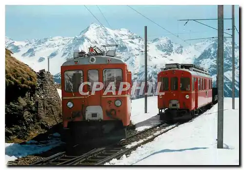 Cartes postales moderne Arrivee de Tirano a Alp-Gruem 10.4.60