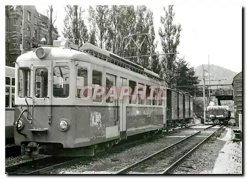 Cartes postales moderne BDe 4/4 7 a St-Gall marchandises 18.8.1967