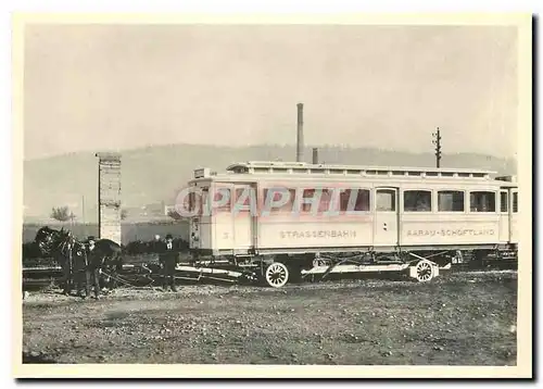 Cartes postales moderne As CFe 2/4 3 wird 1901 franko Depot geliefert Sammlung