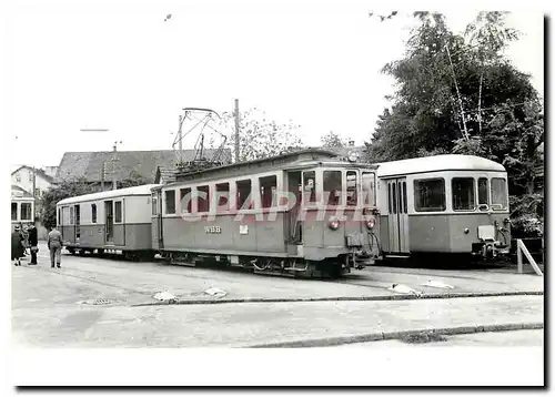 Cartes postales moderne WSB Be 4/4 4 mit DZ 55 in Aarau WSB 9.6.65