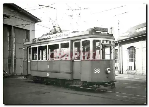 Moderne Karte VBL Ce 2/2 38 1961 an CEV fuer Te 2/2 13.11.1961 im Depothof