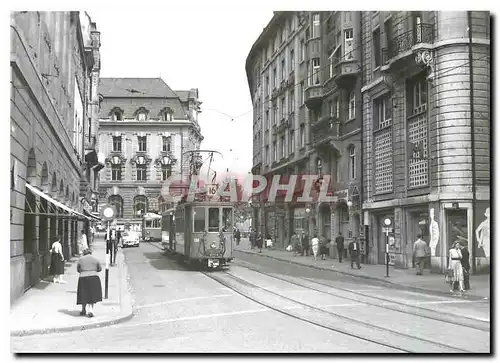 Moderne Karte Bale Schifflaende 5.9.1959