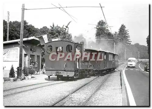 Moderne Karte Special du centenaire pour Lausanne a Jouxtens-Mezery 7.9.1973