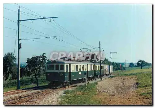 Cartes postales moderne Tran-mixte pour Lausanne arrivant a Assens 3.7.1964