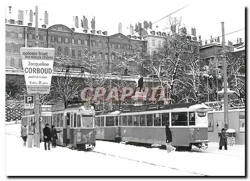 Moderne Karte Place Neuve 4.1.1979