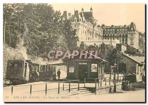 Cartes postales moderne Aix-les-Bains - La Gare du Revard