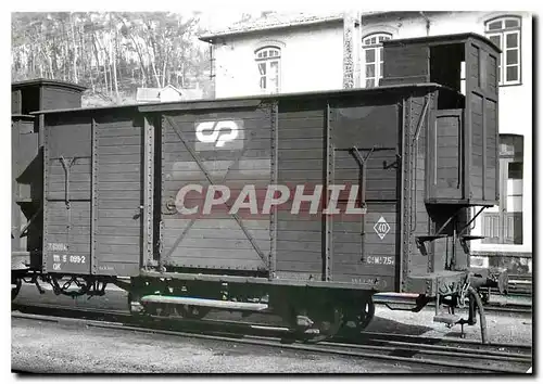 Cartes postales moderne Wagon couvert Gk 111.50.99-2 a Sernada 14.3.1975