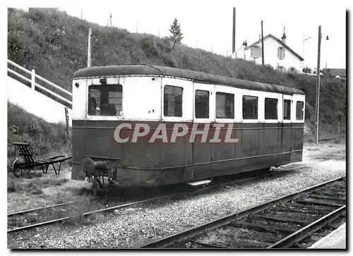 Moderne Karte Autorail Billard 11 vue arriere Saint-Just-en Chaussee 30.4.1961