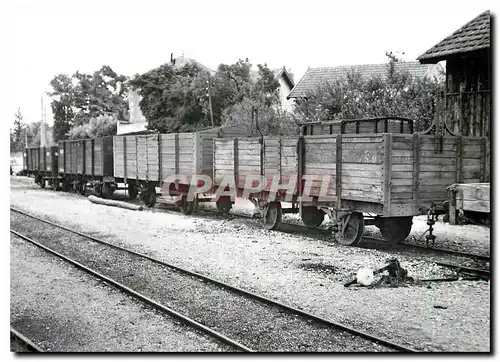 Cartes postales moderne Rame de tombereaux a Chablis 1951