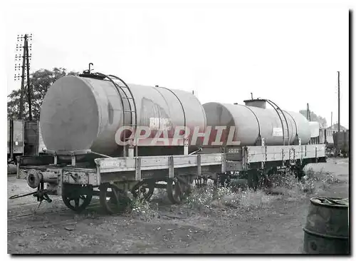 Moderne Karte Citernes 2001 et 2002 a Caudry 4.9.1957