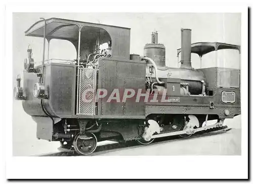 Cartes postales moderne Suedliche Abart der Schweizer-800 mm-Zahnradbahnen System Abt: MG H 1