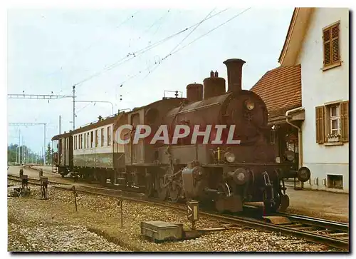 Cartes postales moderne Die 1962 vom SBB-DEpot Roschach auf die MThB uebersiedelle Eb 3/5 5829