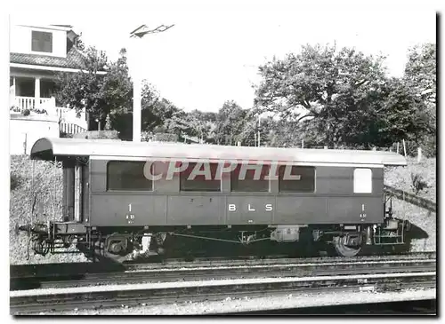 Cartes postales moderne Langlebiger BLS-Salonwagen As2 51 der heue noch stationaer als Besprechungsraum der Werkstaette