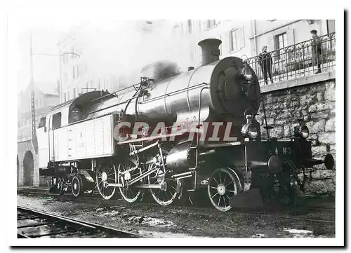 Cartes postales moderne Die schellste Tenderlokomotive der Schweiz: BN Ea 3/6 31