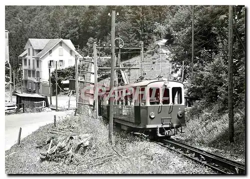 Cartes postales moderne Die Klappbruecke von Gruenenwald mit Be 2/4 11