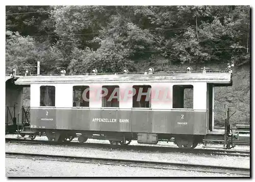 Cartes postales moderne AB Reservewagen B3 39 erbaut 1909 von SIG fuer SBB-Bruenig 1955 an Ab 1971 Abbruch. Herisau 1963