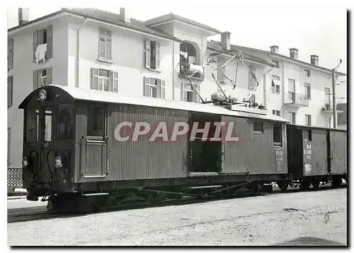 Cartes postales moderne Guetertriebwagen De 4/4 471 in Castione am 12.9.1964